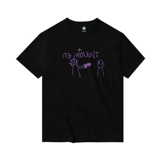 "It's Violent" Tee - Black