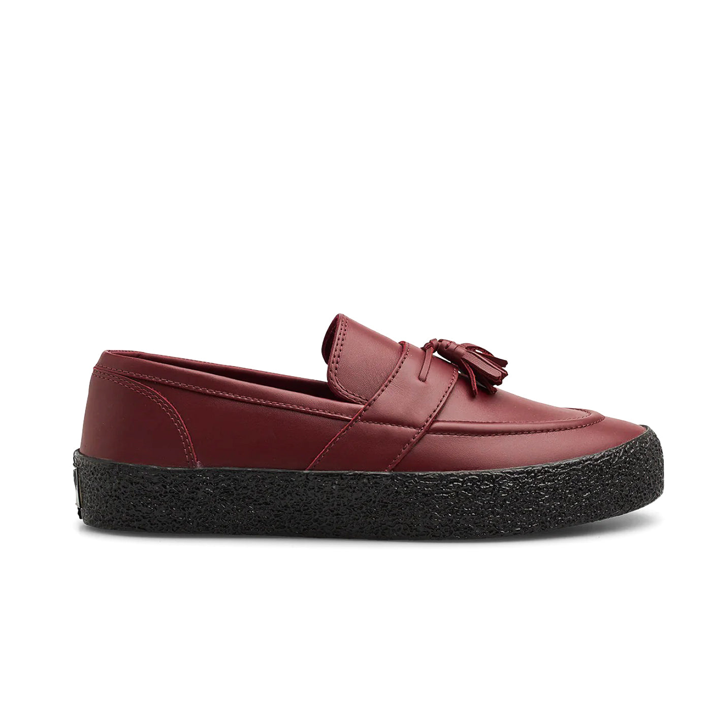 VM005 Loafer Leather - Oxblood Red / Black