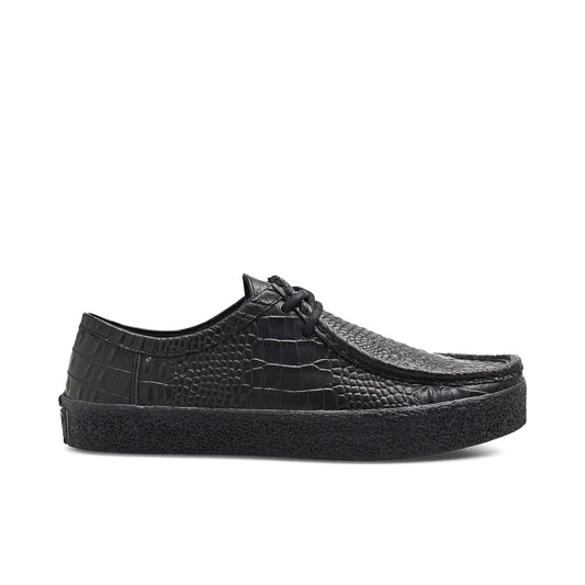 VM006 Moc - Croc Black / Black