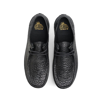 VM006 Moc - Croc Black / Black