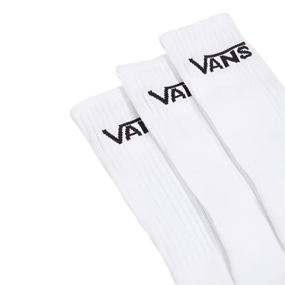 Classic Crew Socks (3 pairs) - White