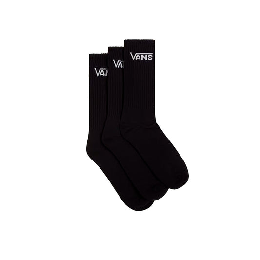 Classic Crew Socks (3 pairs) - Black