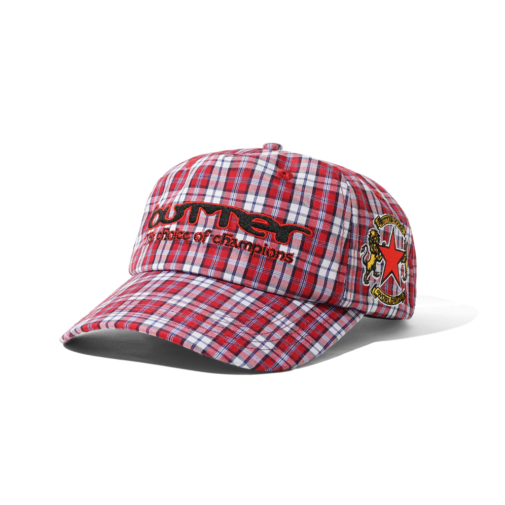 Victory 5 Panel Cap - Plaid