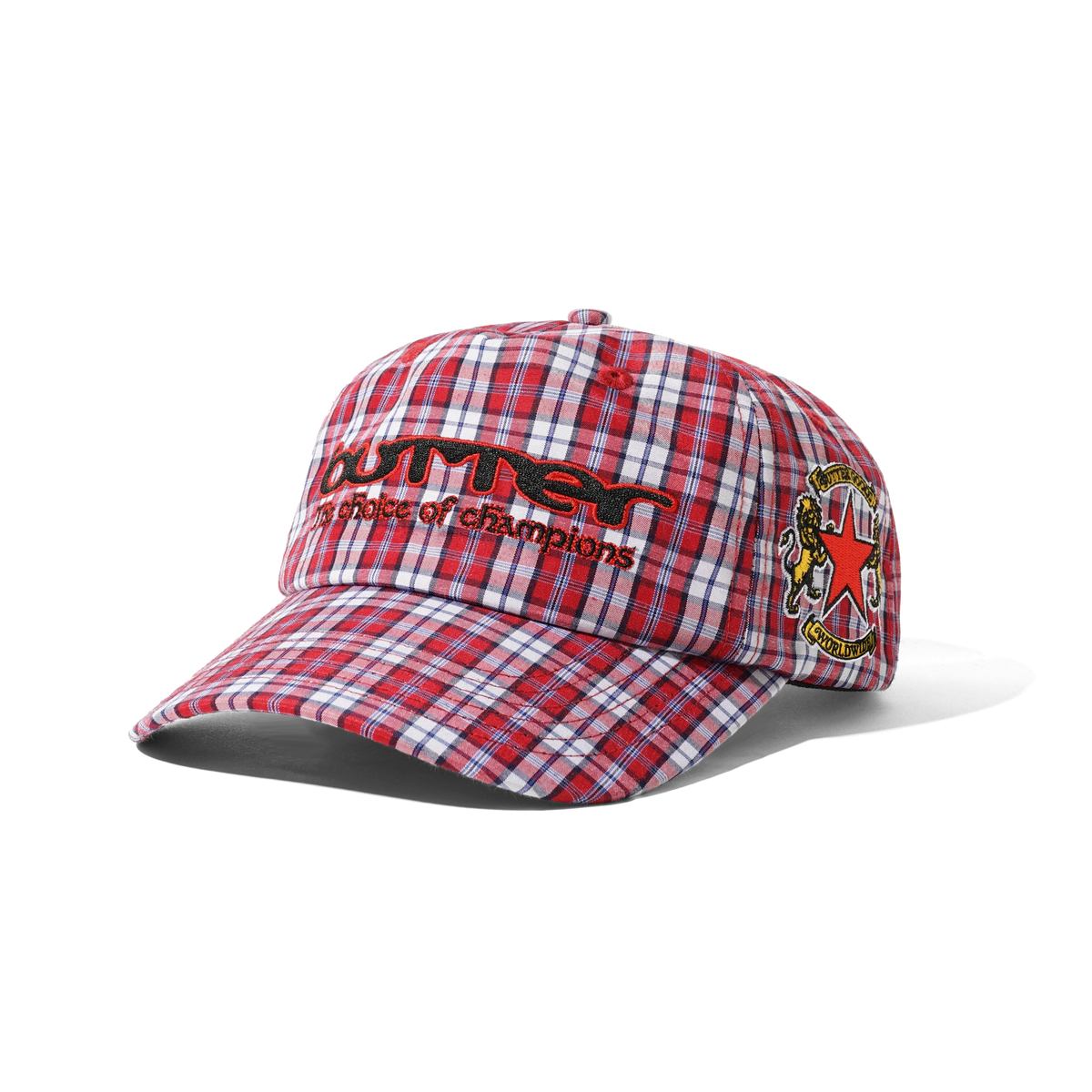 Victory 5 Panel Cap - Plaid