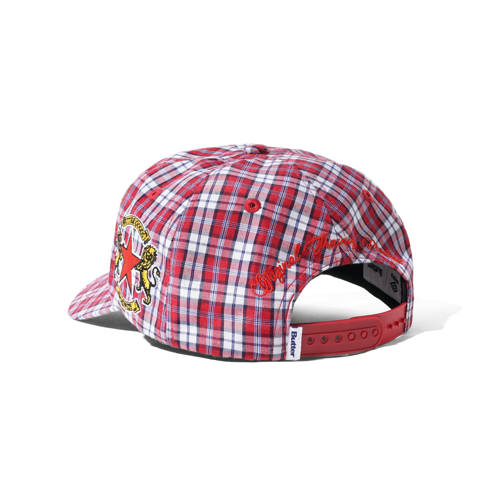 Victory 5 Panel Cap - Plaid
