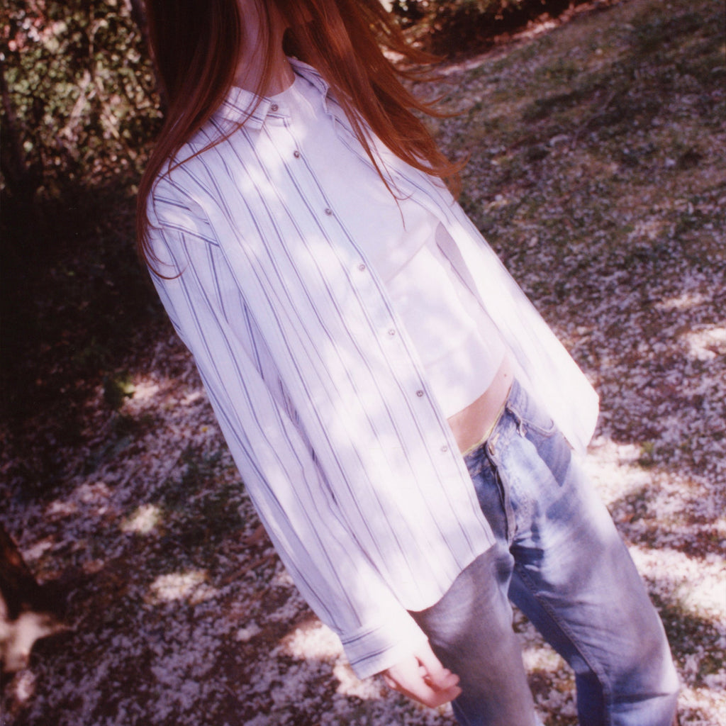 Nightline Stripe Shirt - White / Blue