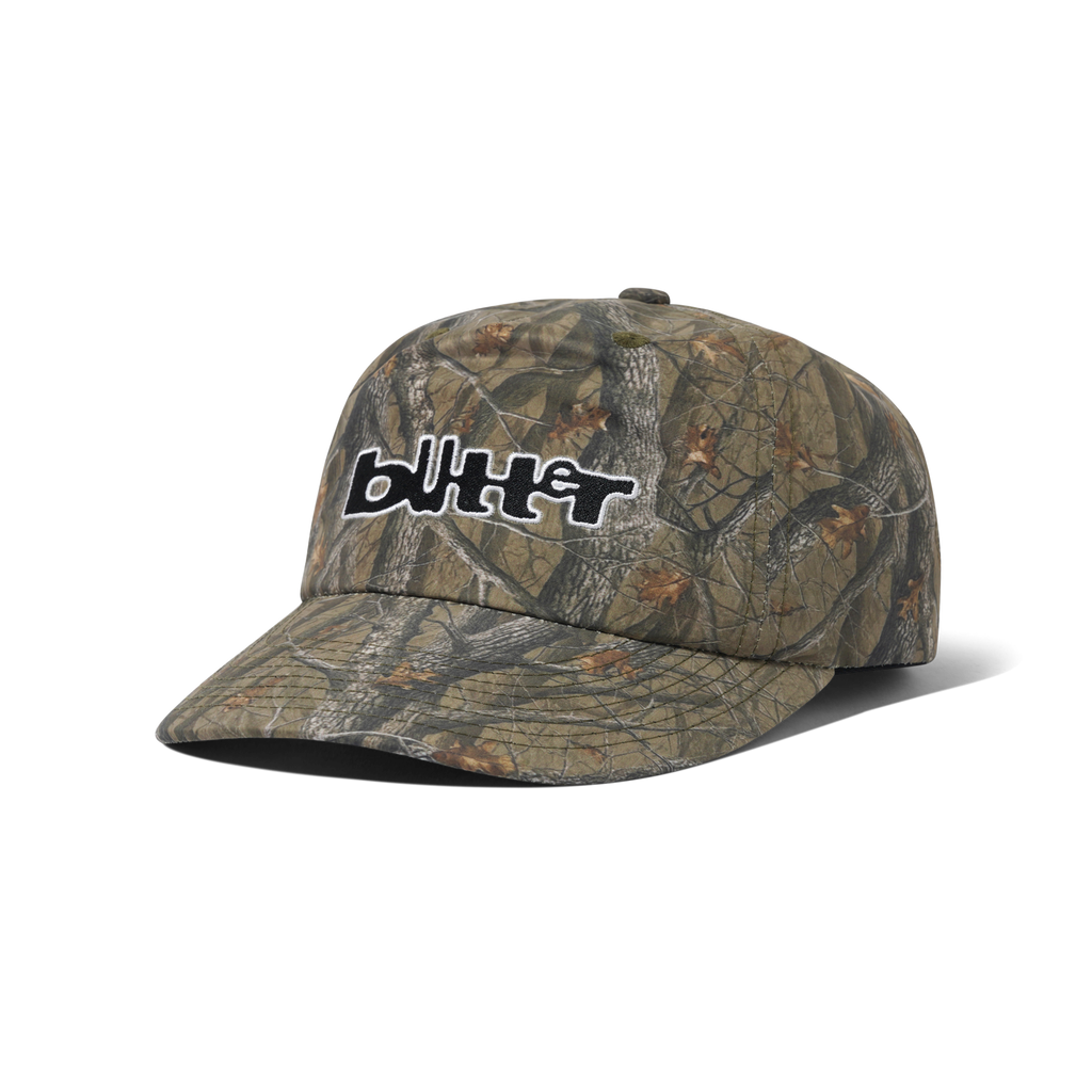Warped 5 Panel Cap - Forest Camo