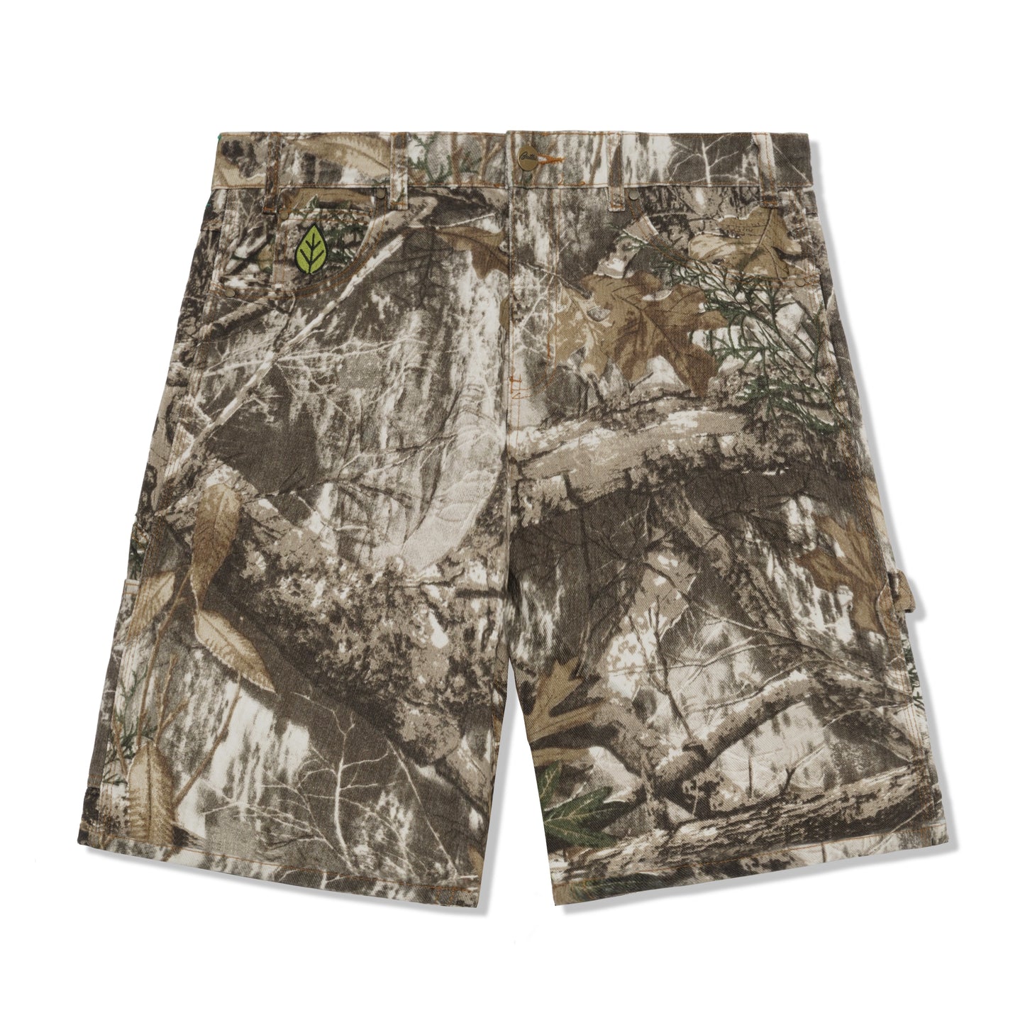Weathergear Heavy Weight Denim Shorts - Forest Camo