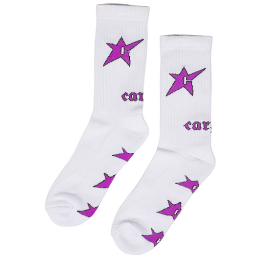 C-Star Socks - White