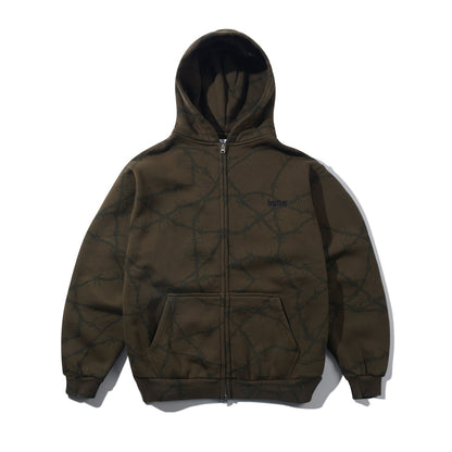 Wired Zip-Thru Hoodie - Fudge