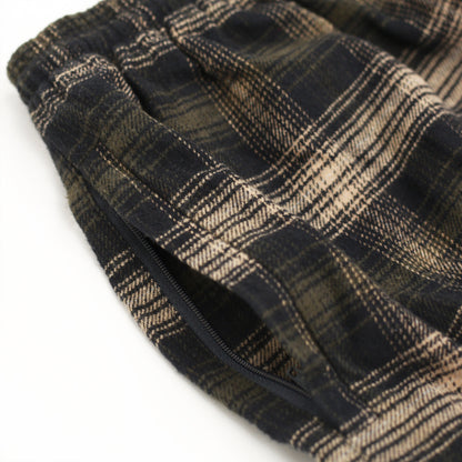 yardsale-shoreline-plaid-shorts-brown-logo-waistband.jpg