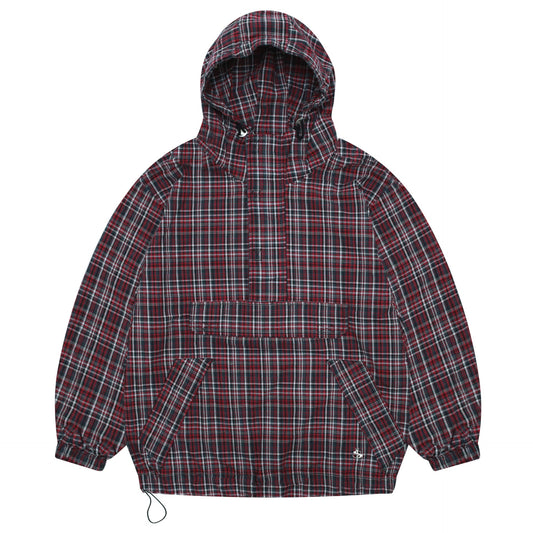 Plaid Pullover - Black / Red