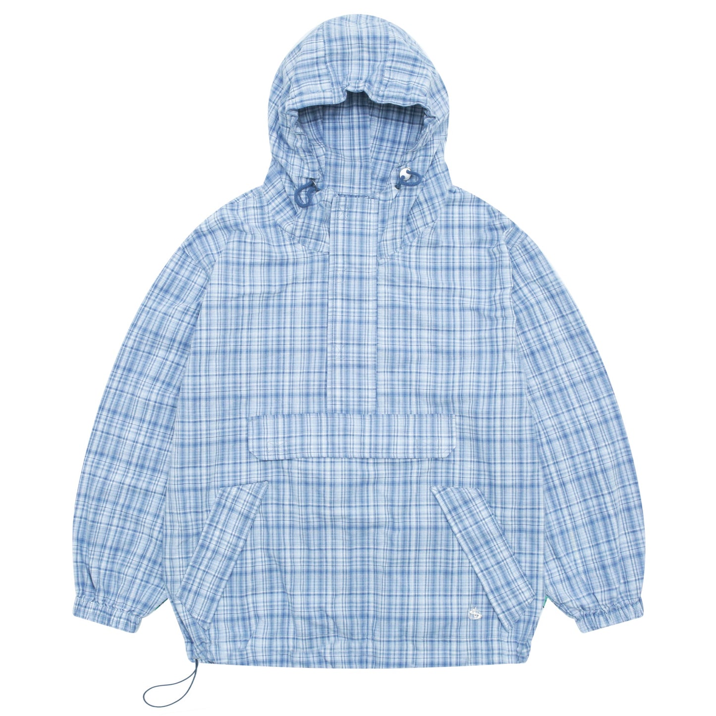 Plaid Pullover - Blue / White