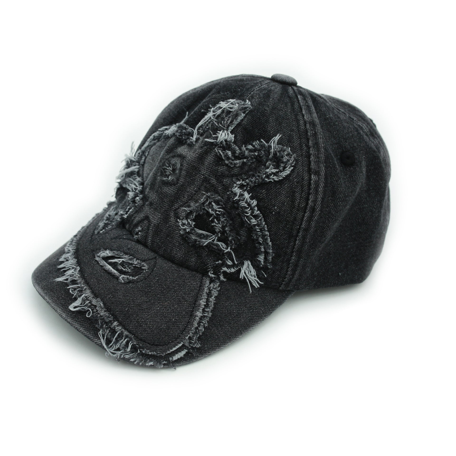 yardsale hat black denim razor
