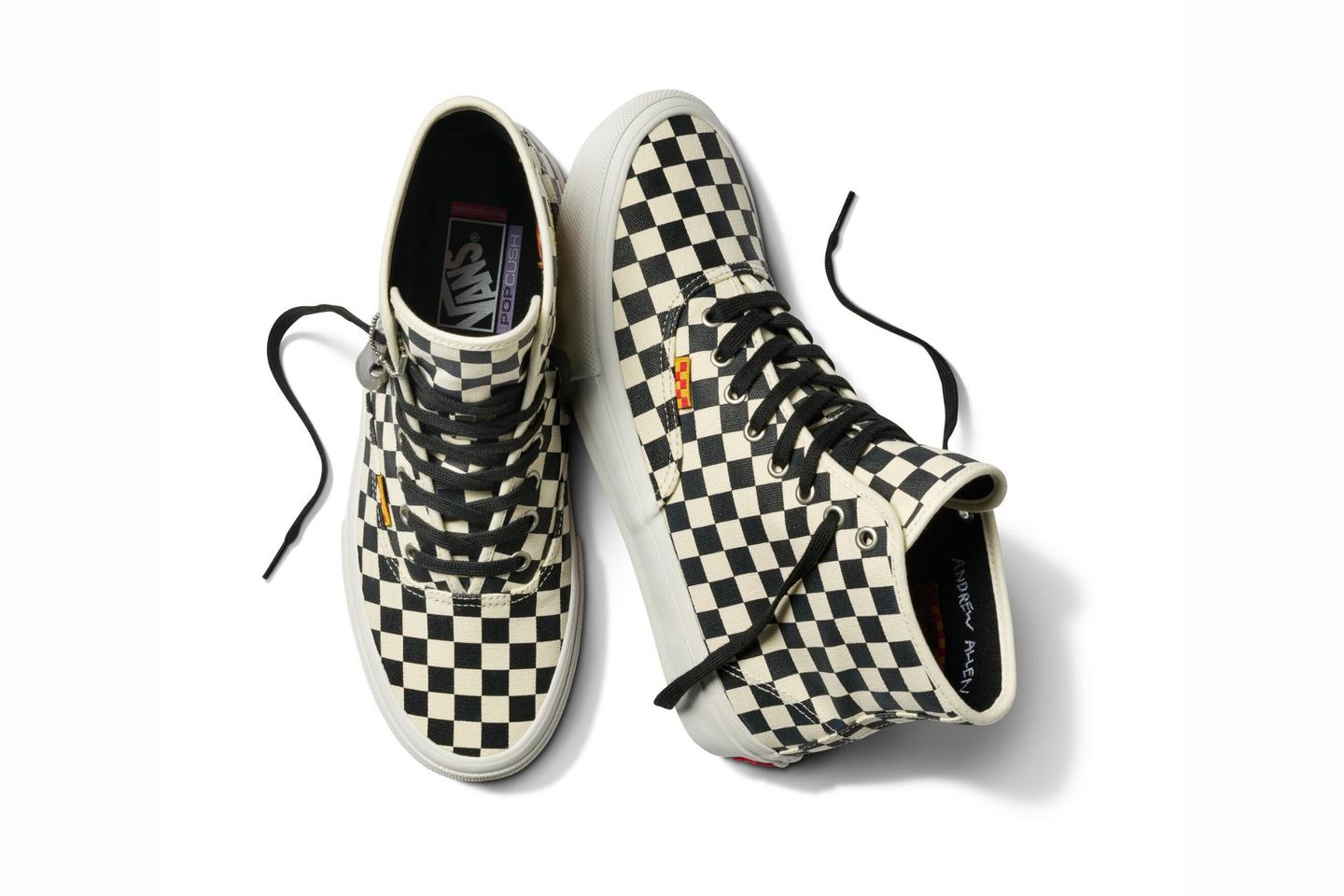 Andrew Allen Skate Authentic High VCU - Checkerboard