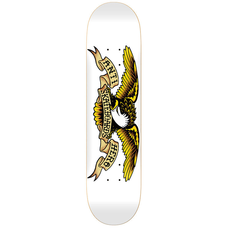 Antihero Classic Eagle Deck - White