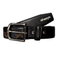 Lazerprint Cowhide Belt - Black / Green