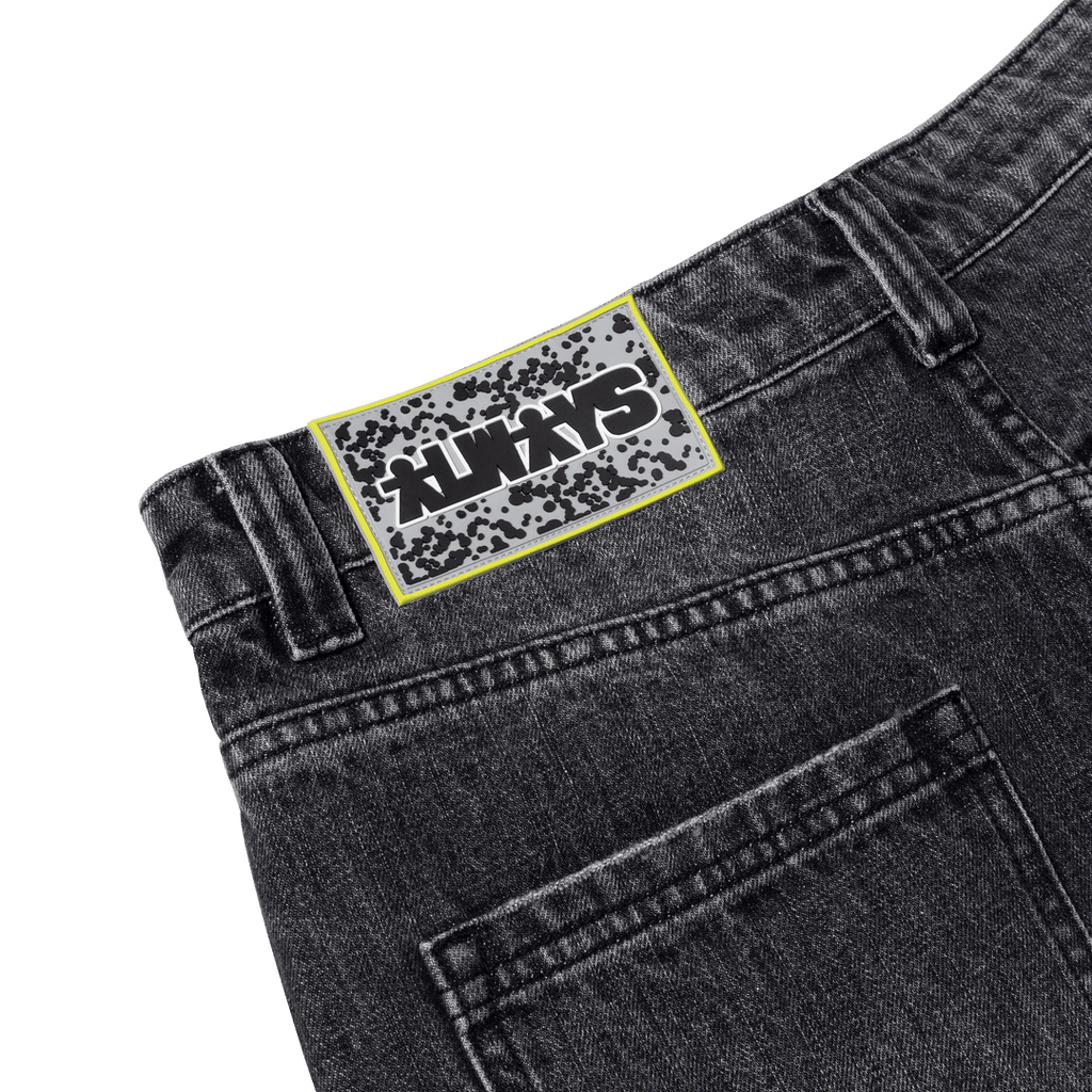 Waze Jeans - Washed Black
