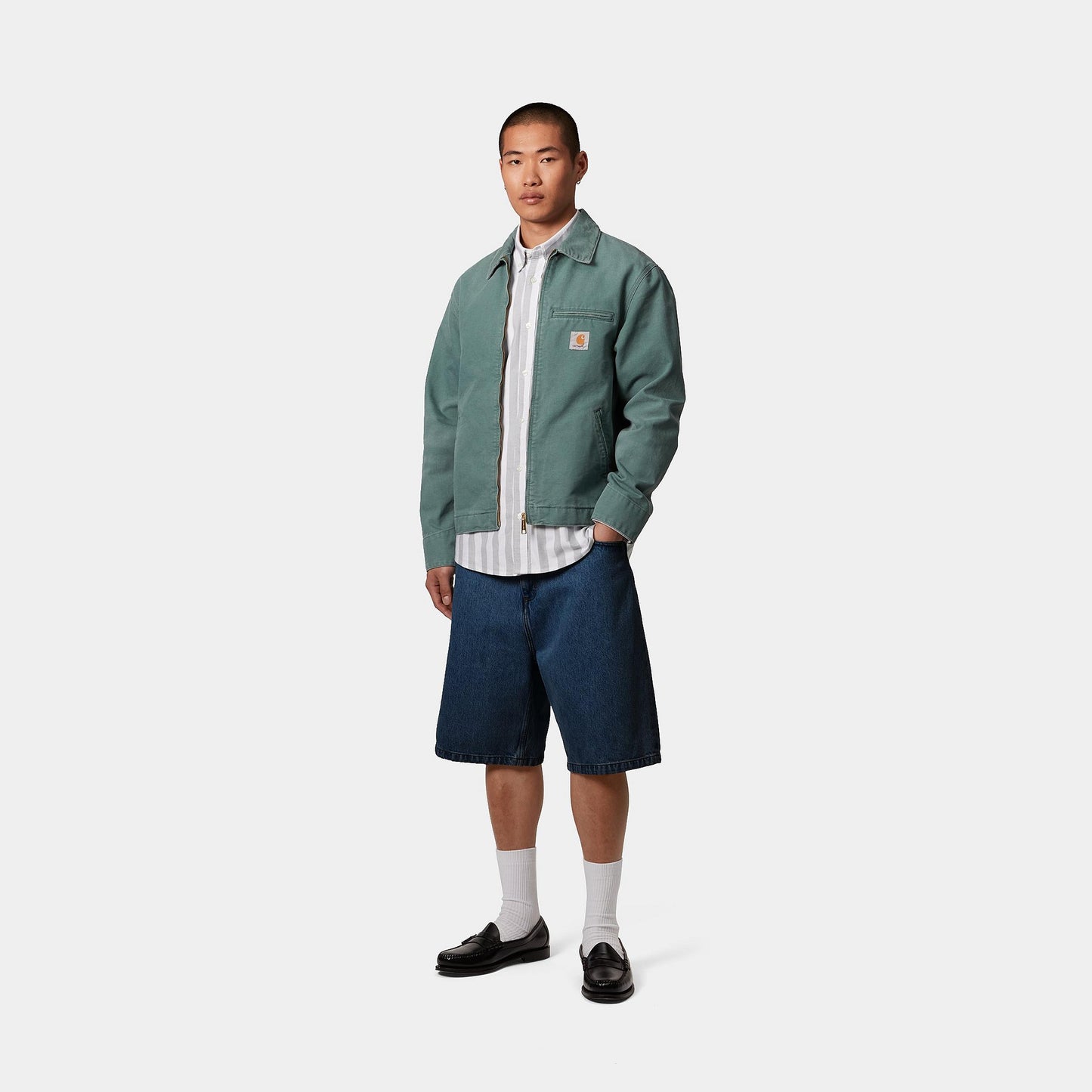 Brandon Shorts - Blue (Stone Washed)