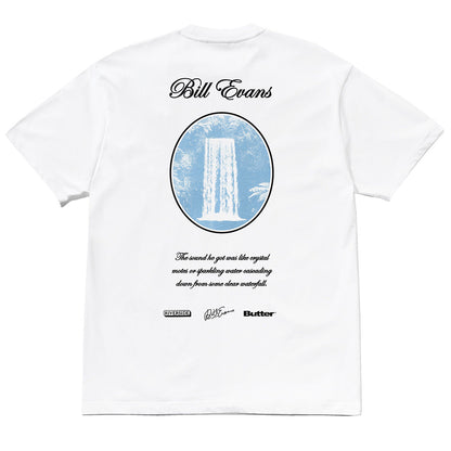 Butter® x Bill Evans Crystal Notes Tee - White