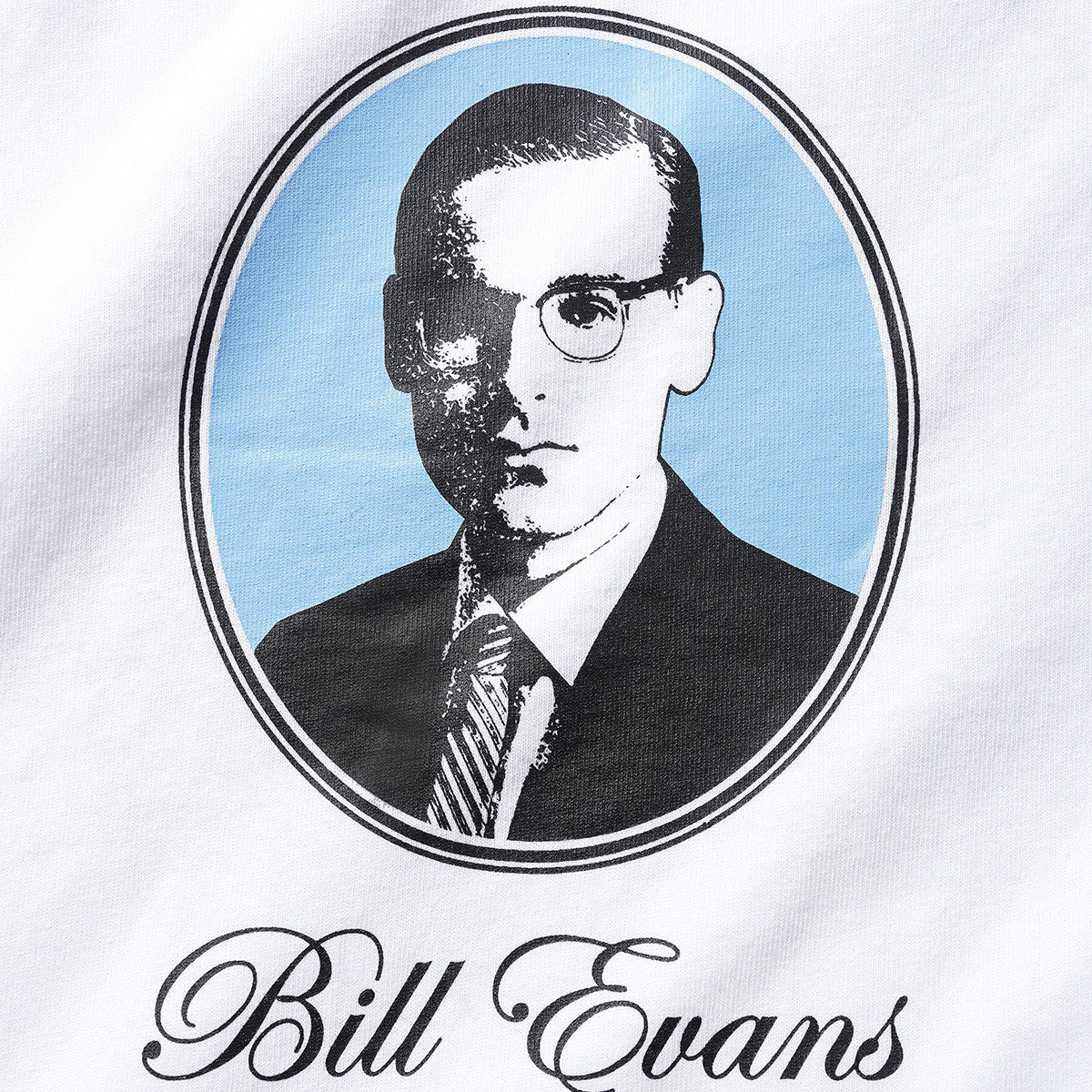 Butter® x Bill Evans Crystal Notes Tee - White