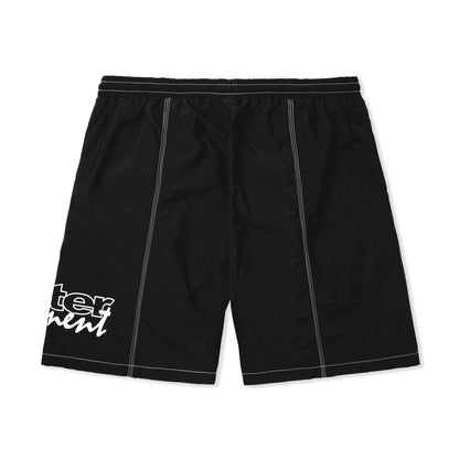 Side Panel Shorts - Black
