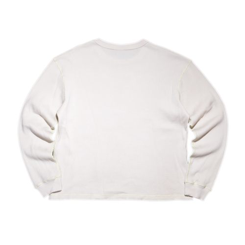 Butterfly Thermal Waffle Longsleeve - Cream
