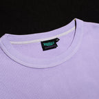 Butterfly Thermal Waffle Longsleeve - Purple