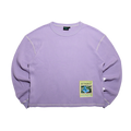 Butterfly Thermal Waffle Longsleeve - Purple