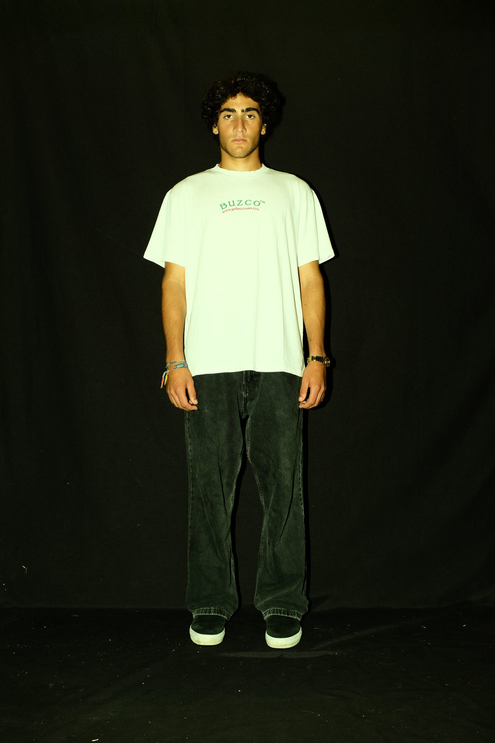 Wise Hand Tee - White