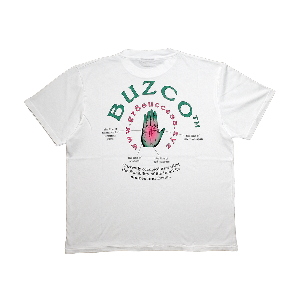 Wise Hand Tee - White