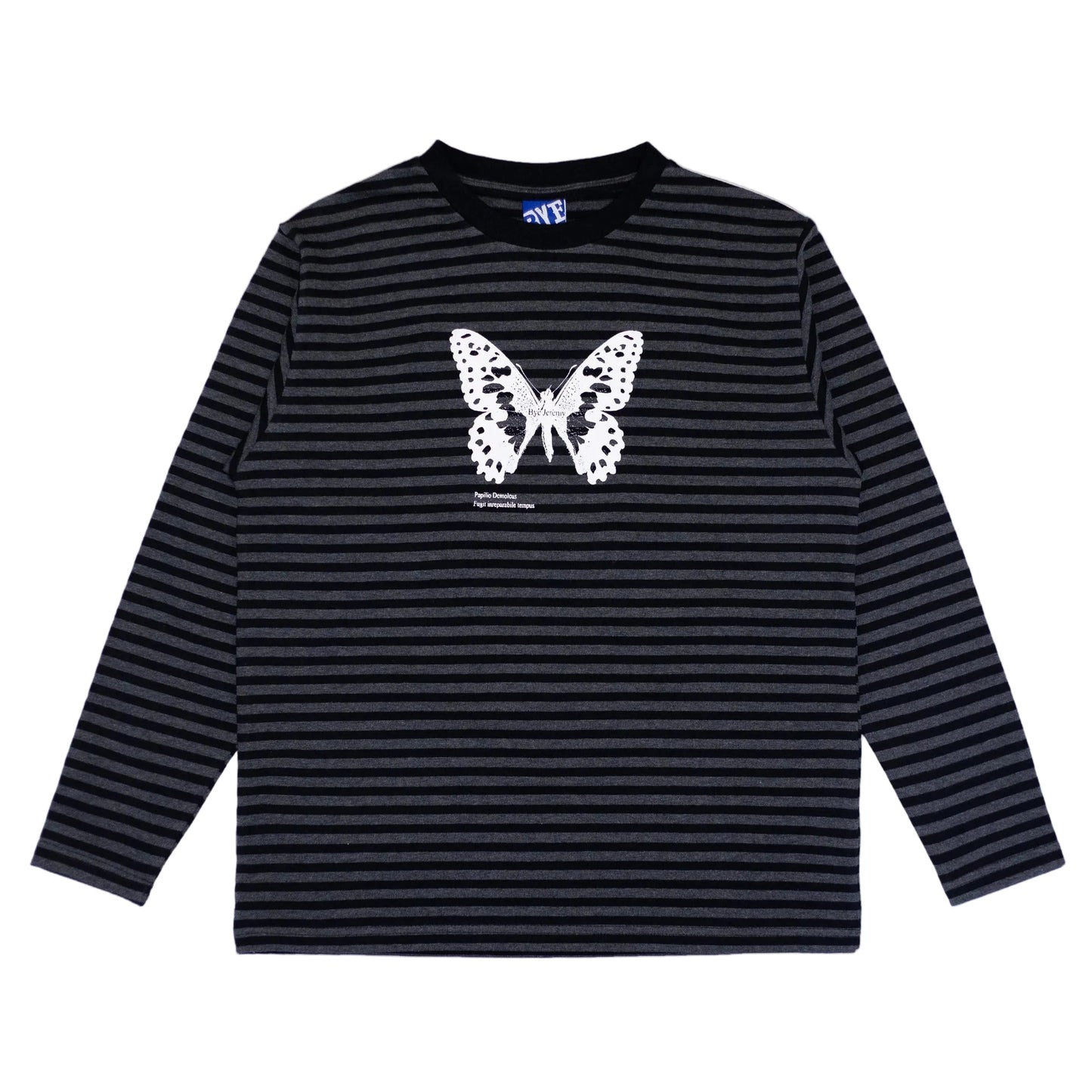 bye jeremy ls tee striped
