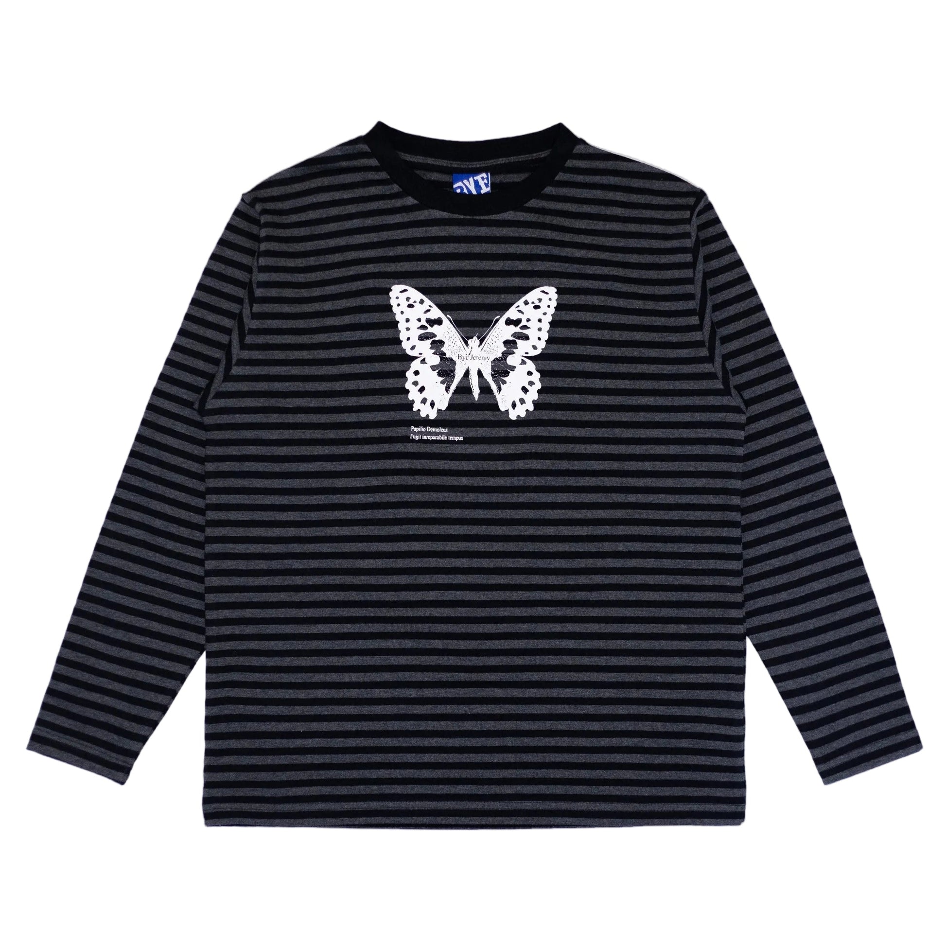 bye jeremy ls tee striped
