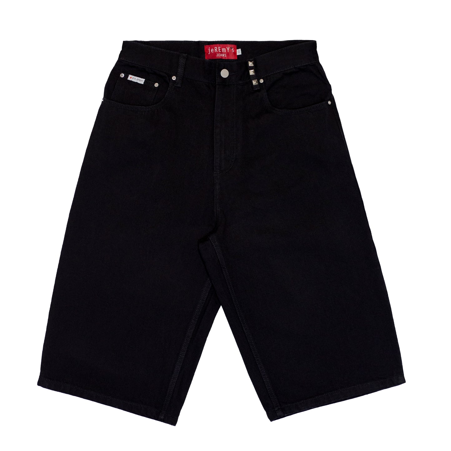 Bye Jeremy Jeremy's Denim Shorts - Black