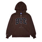 Bye Zip-Up Hoodie - Brown