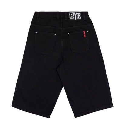 Bye Jeremy Jeremy's Denim Shorts - Black