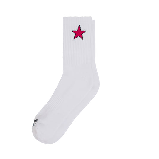 Star Socks - White