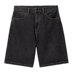 Brandon Short - Black (Stone Washed)