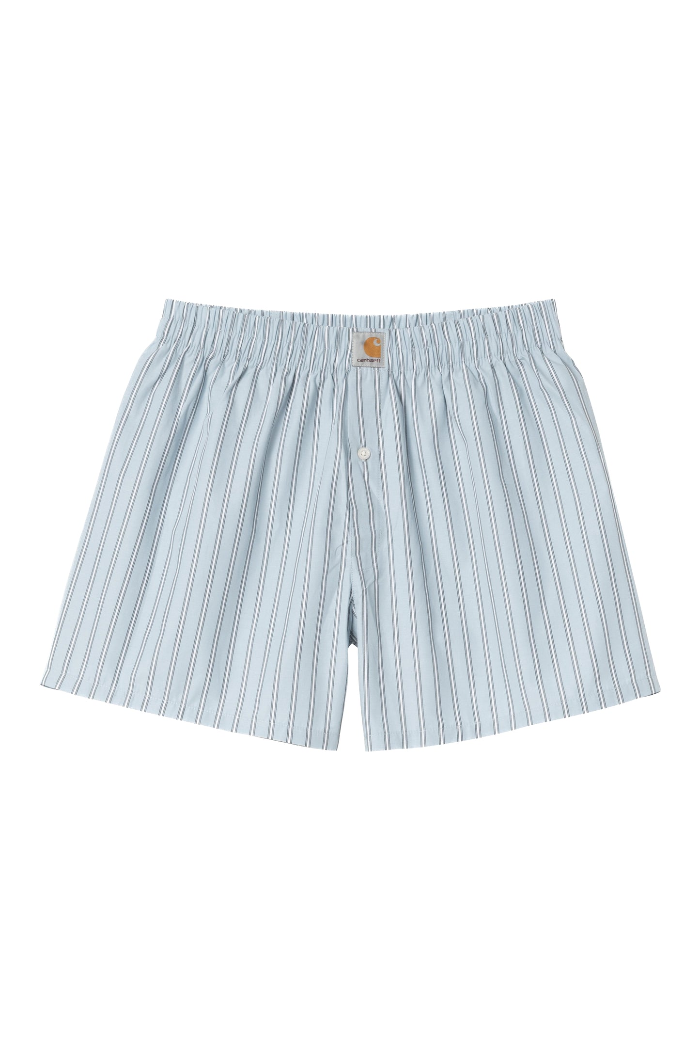 Cotton Boxers - Grimsby Stripe, Blue Fog