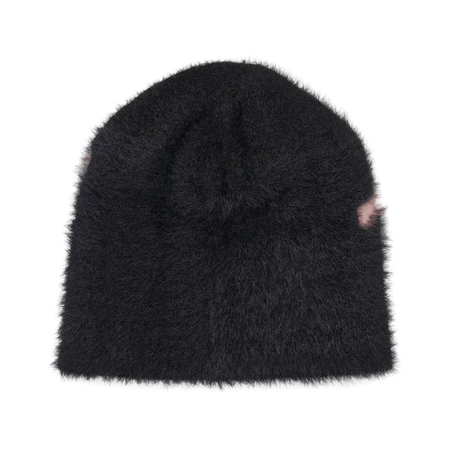 Chedda Beanie - Black / Glassy Pink