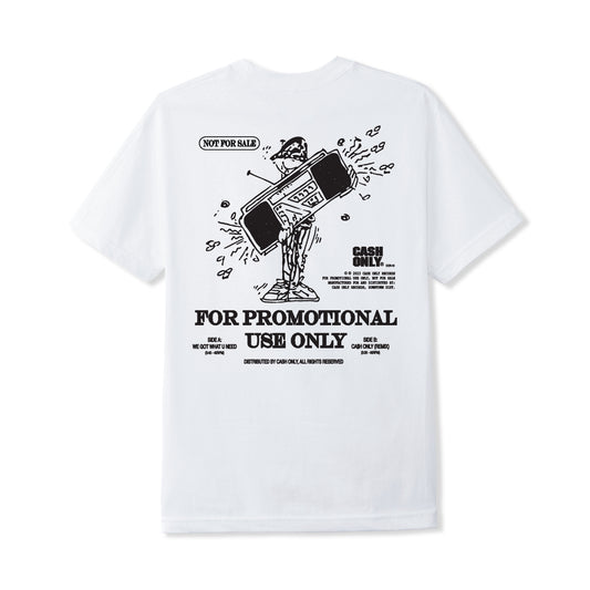 Promotional Use Tee - White