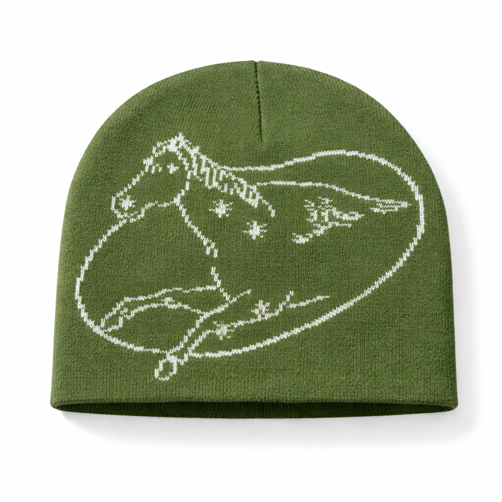 Gorro Pegasus Skully - Matcha
