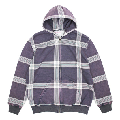 Crib Checkered Hood - Blue