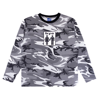 Couple Long Sleeve - Grey Camo