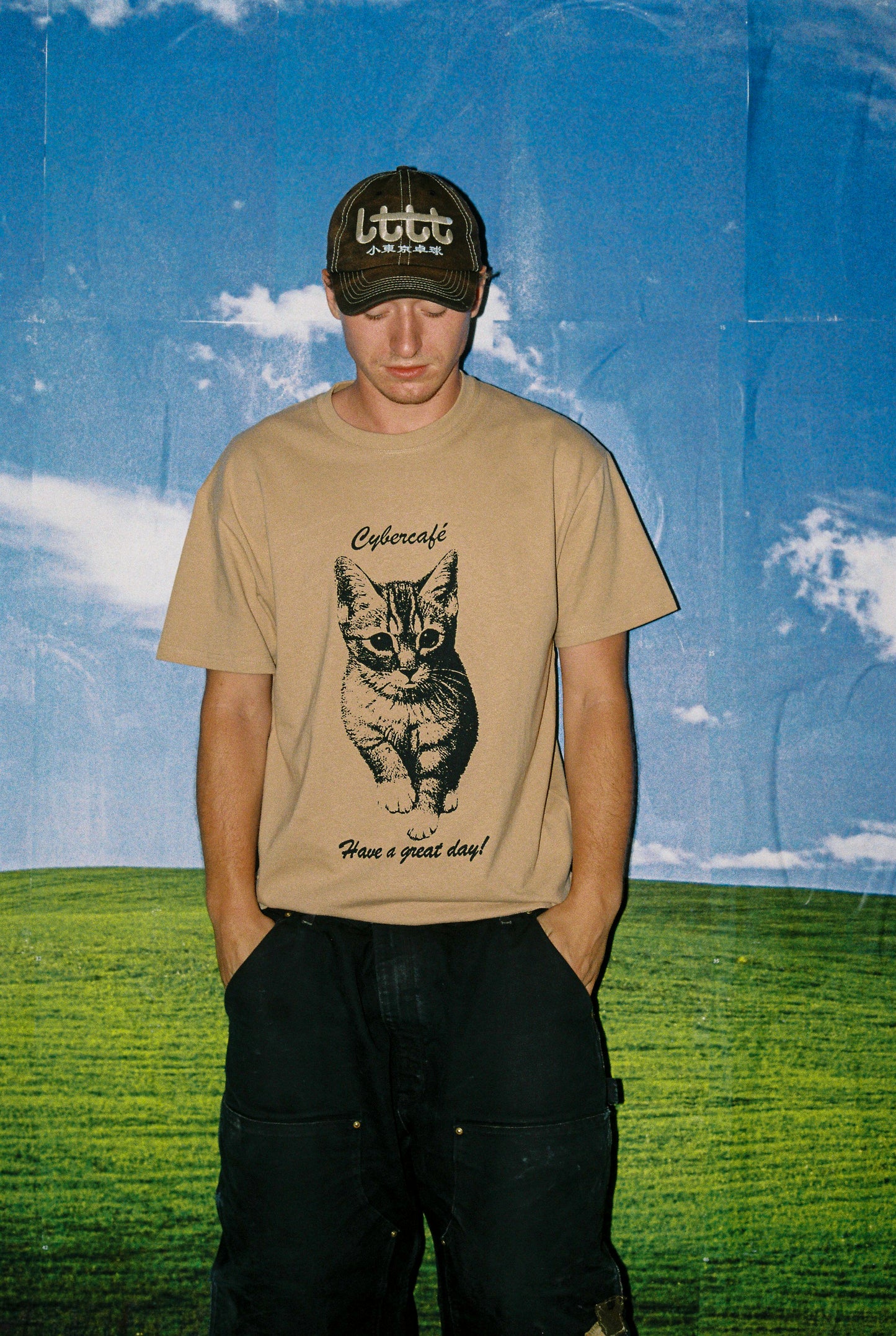 Kitty Tee - Sand