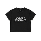 J'adore Baby Tee - Black