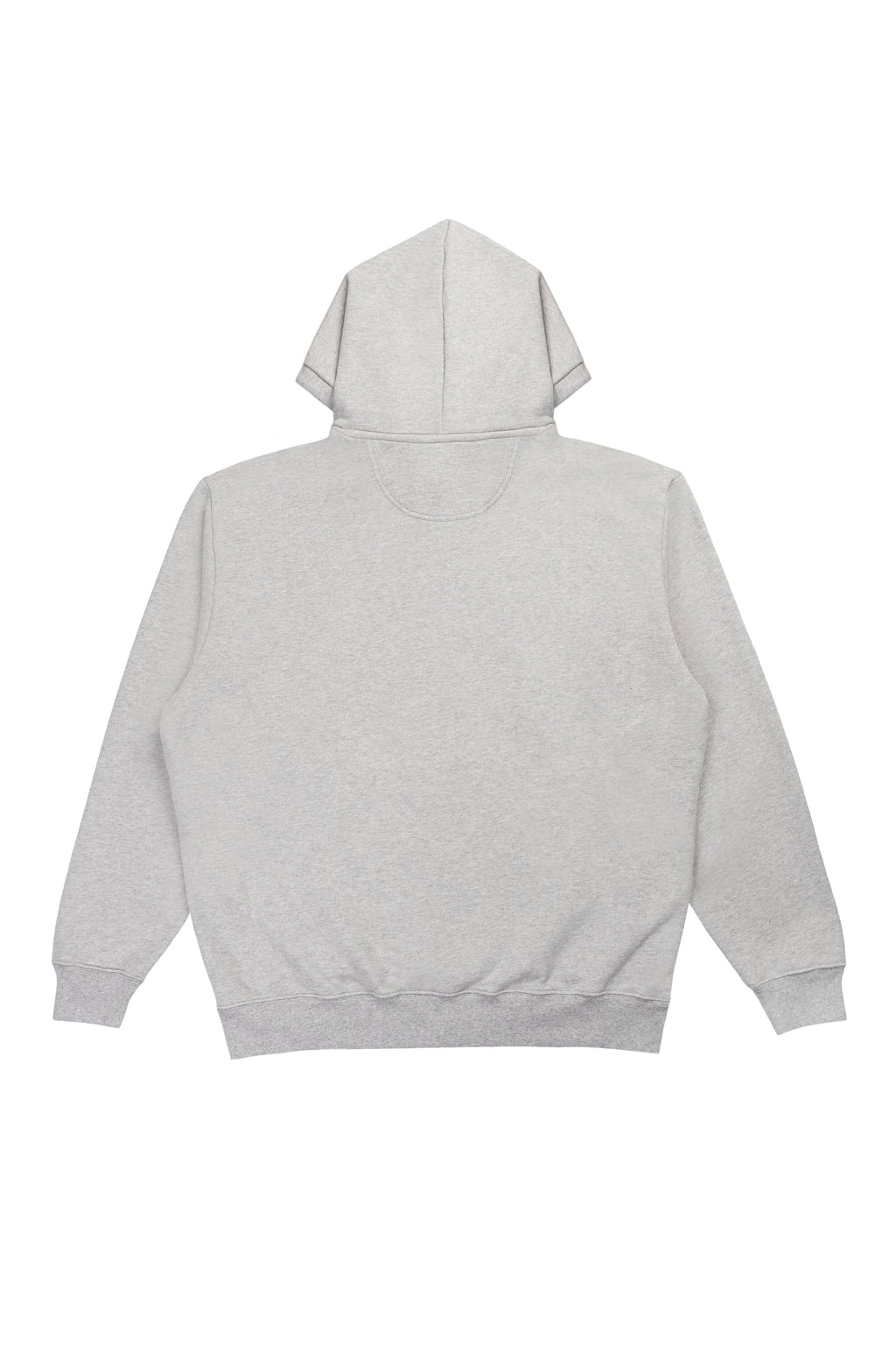 Gray hoodie on a white background