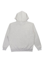 Gray hoodie on a white background