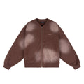 Faded Fleece Bomber - Terra