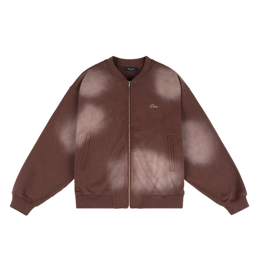 Faded Fleece Bomber - Terra